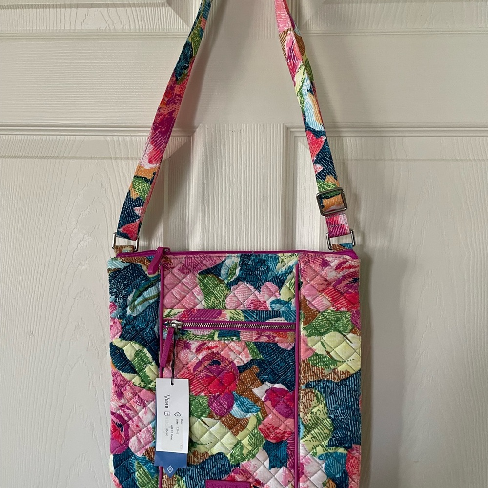 NWT Vera Bradley Hipster Crossbody bag in Superbloom pattern - Picture 3 of 11
